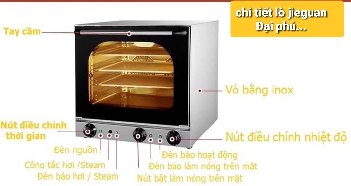 Hướng dẫn lắp đặt lò đối lưu